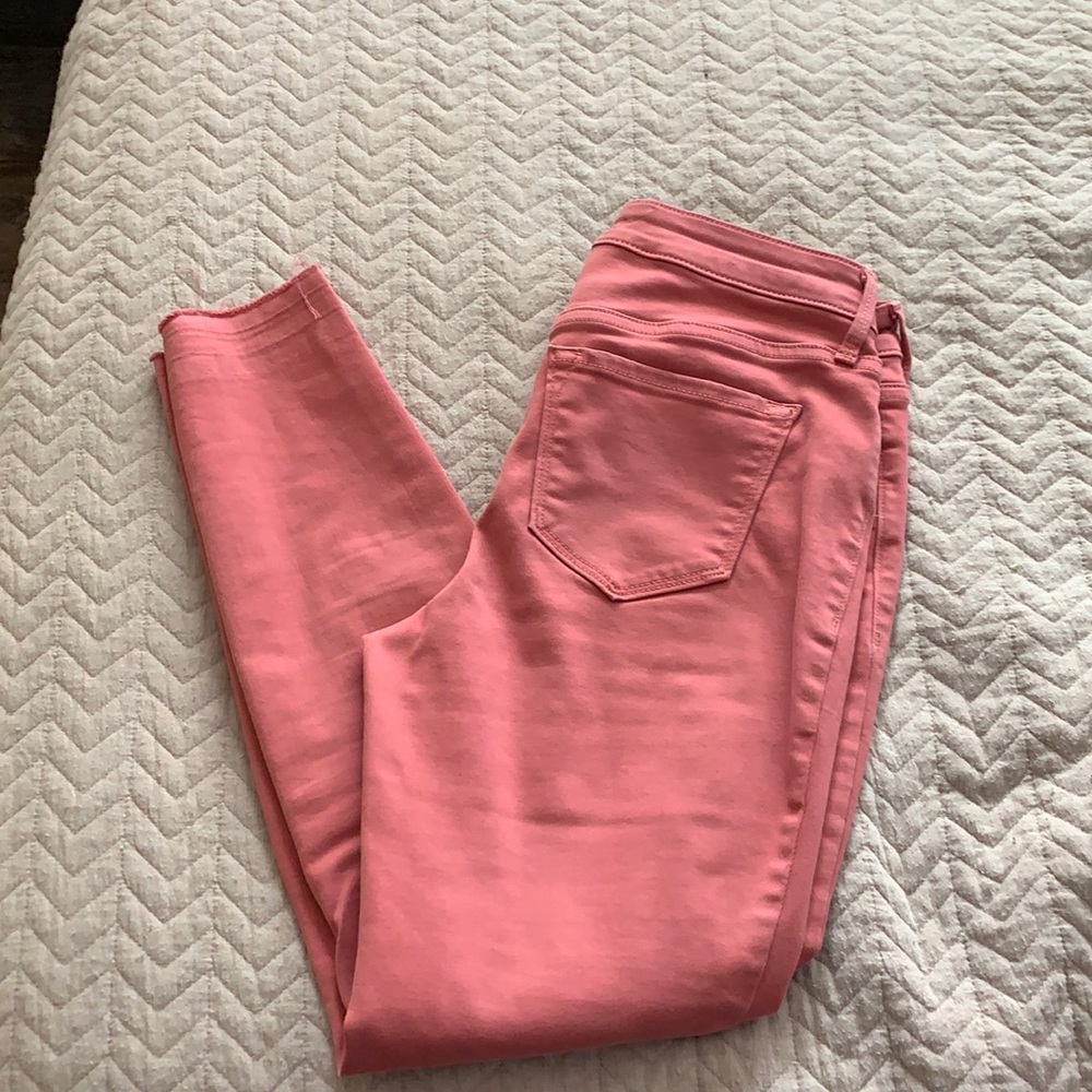 Pink rockstar jeans